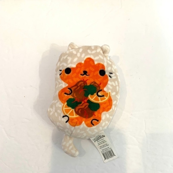 Cats vs Pickles Bean Plush #283 The Original Orange Cat - Picture 1 of 2